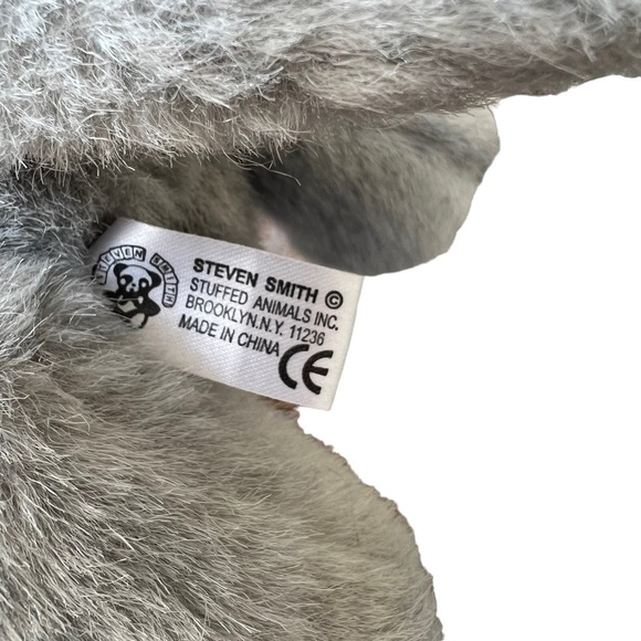 Steven Smith Mouse Stuffed Animal Plush Grey 8”‎ - Picture 6 of 6